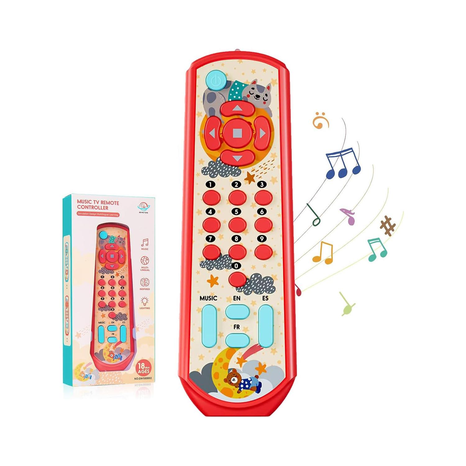 

Baby Remote Control Teether Silicone Baby Anti-Eating Gloves Pacifier Bracelet Teething Stick Biting Toys