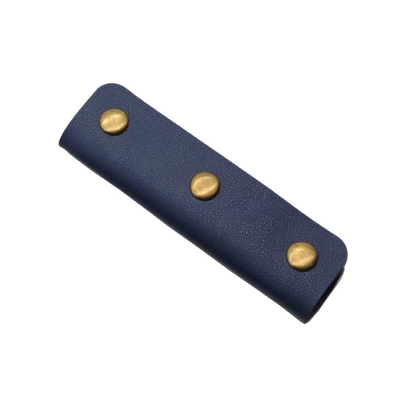Practical PU Leather Handbag Strap Protector With Slip Resistant And Secure Fixing Snap Protective Sleeve For Shopping Bags