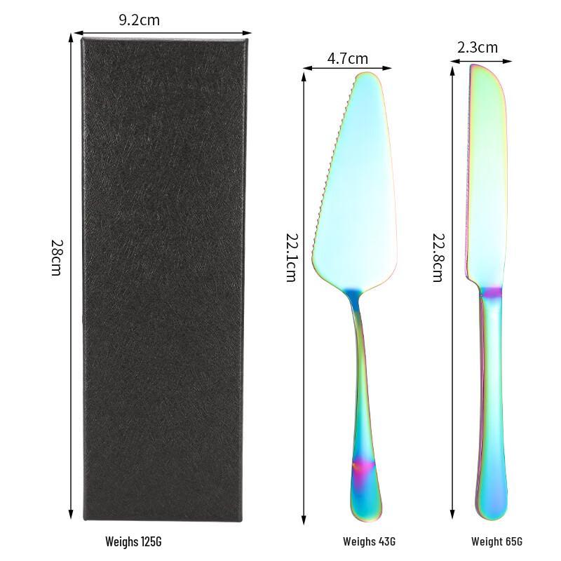 

Abay Iridescent Stainless Steel Flatware Set