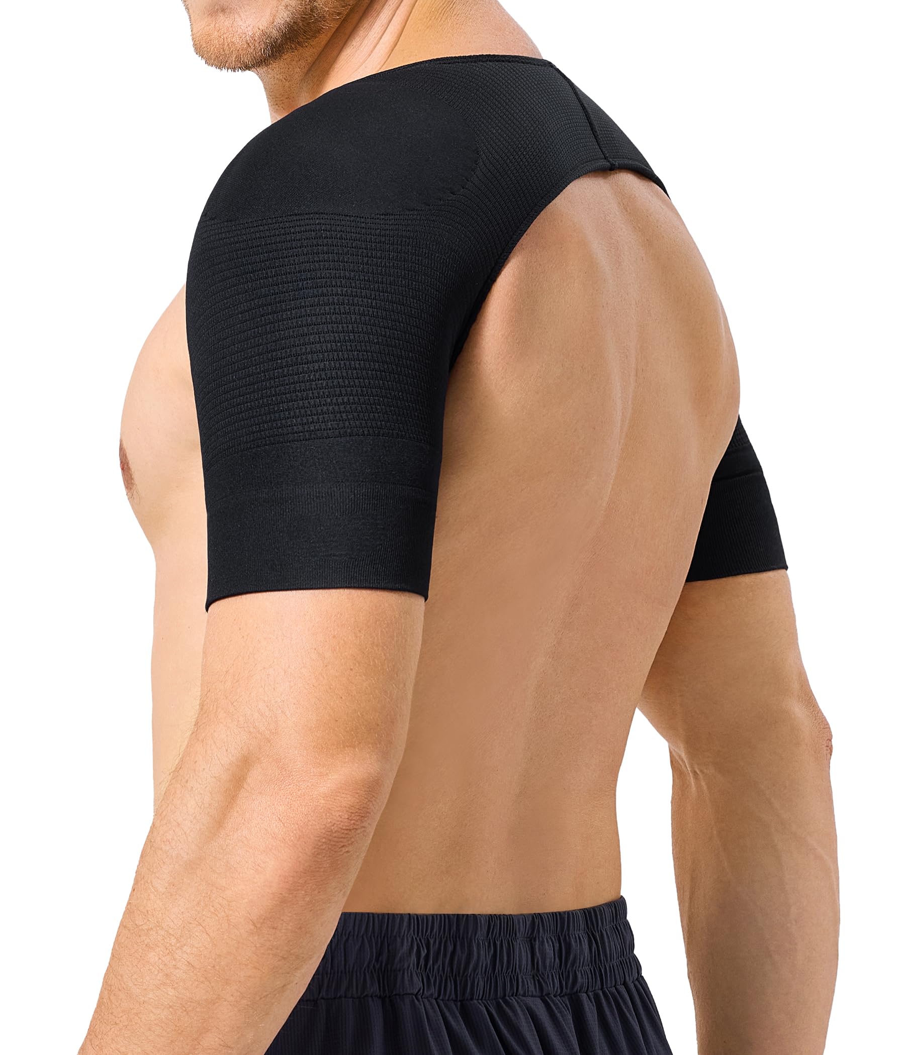 

CtriLady Shoulder Shoulder Blade Release Back Upper Arm Upper Arm Shoulder Warmer Support, Sports, Device, Stretching, Support, Shapewear, Shaper, чёрный