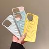 Luxury Fold Pattern Texture Wave Soft Silicone Phone Case for iPhone 16 15 14 13 12 11 Pro Max Candy Shockproof Bumper Cover