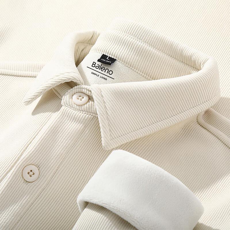 Baleno Men's Fleece-Lined Oversized Winter Casual Shirt