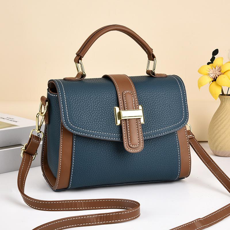Bag Women's Bag 2025 New Trendy Autumn and Winter High-end Small Square Bag Large Capacity Portable Shoulder Oblique Span Bag Women