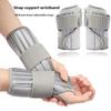 Sports Fitness Support Bracer Soft Breathable Strap Wrapped Adjustable Aluminum Strip Fixed Pressurized Brace