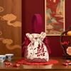 Drawstring Wedding Candy Bag Canvas Chinese Style Handbag Traditional New Year Gifts Bag  Birthday