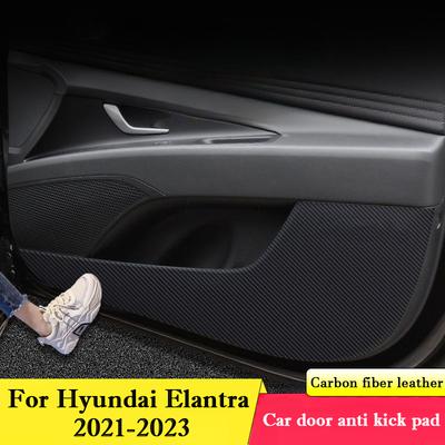 For Hyundai Elantra 2026-2026 Car Door Anti Kick Pad Glove Box Protection Stickers Scratch Resistant Film Interior Accessories