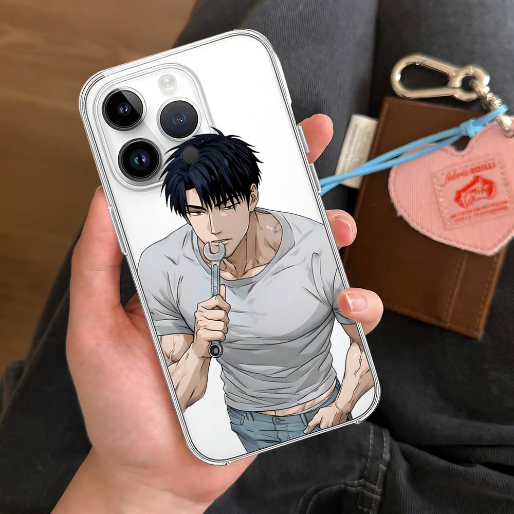 BL Shutline Phone Case For Iphone 17 16 15 11 13 14 Pro Max 7 8 Plus X Xr Xs Max Se2020 12mini Transparent Cover