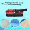 Swimming Pool Cleaning Brush Hard And Dense Bristle Rotary Handle 270 Degree Cleaning Pool Walls Steps Hand Scrub Brushes Bathroom Spa Hot Tub Cleaner