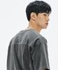 Sobeomeonteu 460G Cut Heavy Pigment T-Shirt - Charcoal -