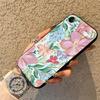 Case for Apple iPhone 17 Pro Max Air 12 15 Pro 7 8 XR XS MAX 13 14 16 11 Funda Phone Cover Cartoon Flower Butterfly