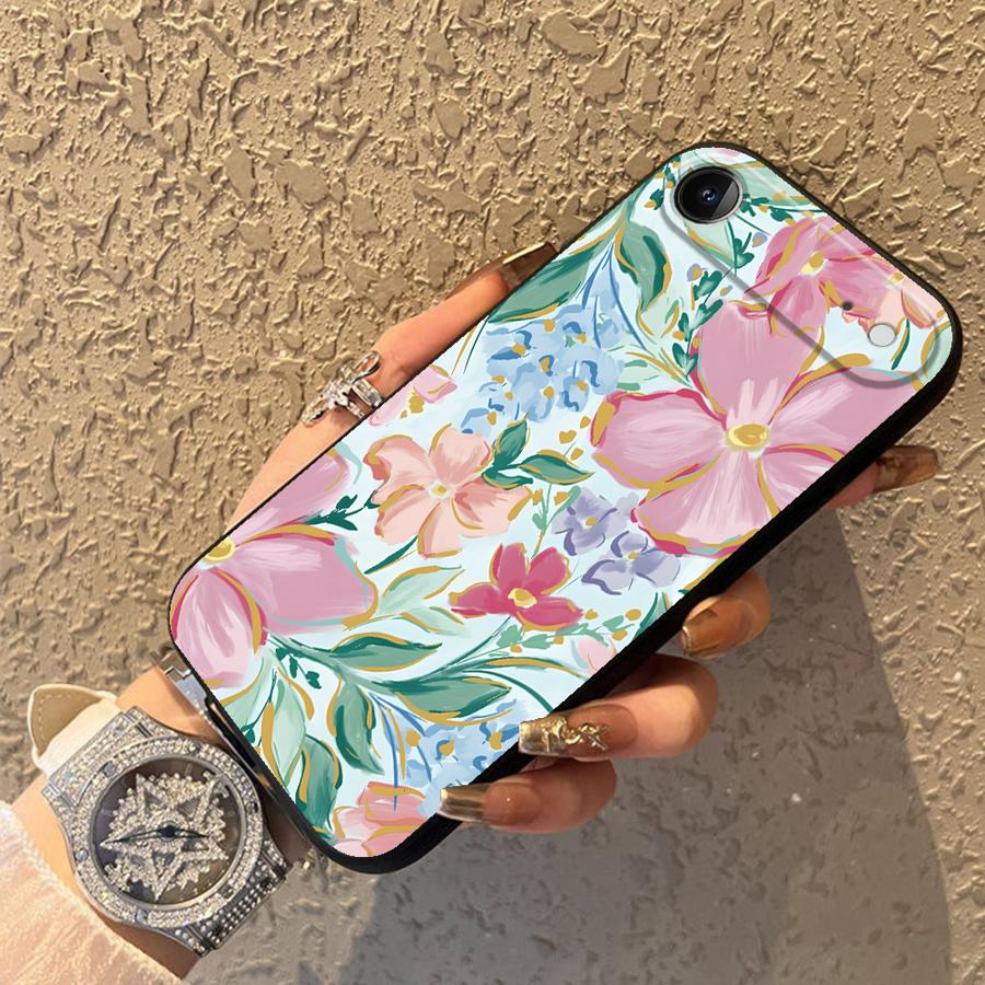 Case for Apple iPhone 17 Pro Max Air 12 15 Pro 7 8 XR XS MAX 13 14 16 11 Funda Phone Cover Cartoon Flower Butterfly