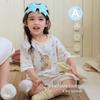 In Stock Hey Sweetheart Kids' Summer Tencel Pajama Set - Cool Short Sleeve Home Wear for Boys and Girls