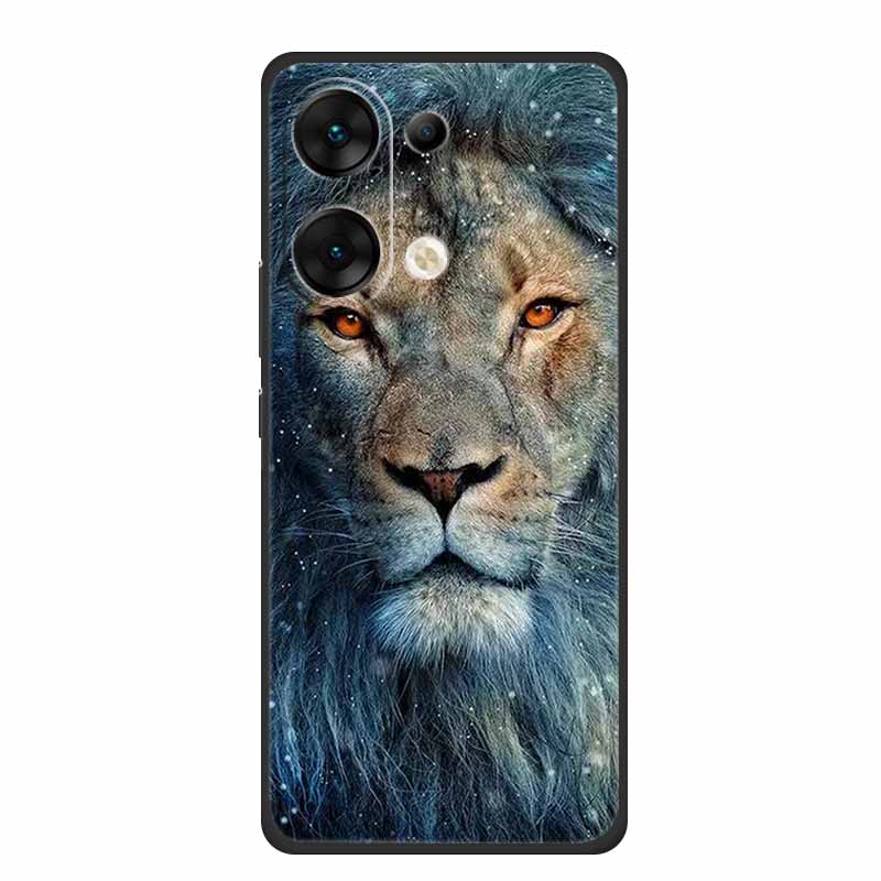 For Xiaomi Poco M6 Pro 4G Case 6.67" Animals TPU Soft Silicone Back Cover Phone Cases for POCOM6 Pro 4G Protector Wolf Cool Para