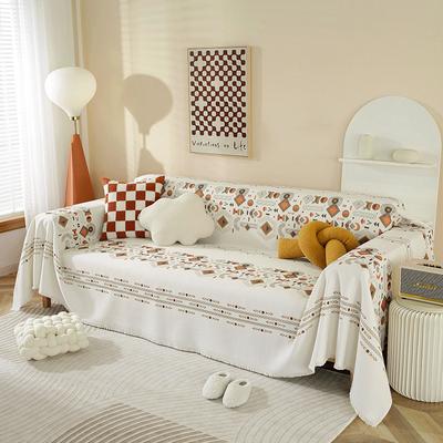 Bohemian Sofa Cushion Non-Slip Anti-Scratching All-Inclusive Sofa Towel National Style Cover Cloth Universal Sofa Cover Cover