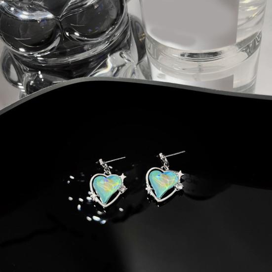 1 Pair Stud Earrings Rhinestones Dressing Up Decorative Chic Women Wedding Party Drop Earrings Jewelry Accessories