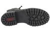 RIEKER Booties, Womens Black Lace-up Shoes