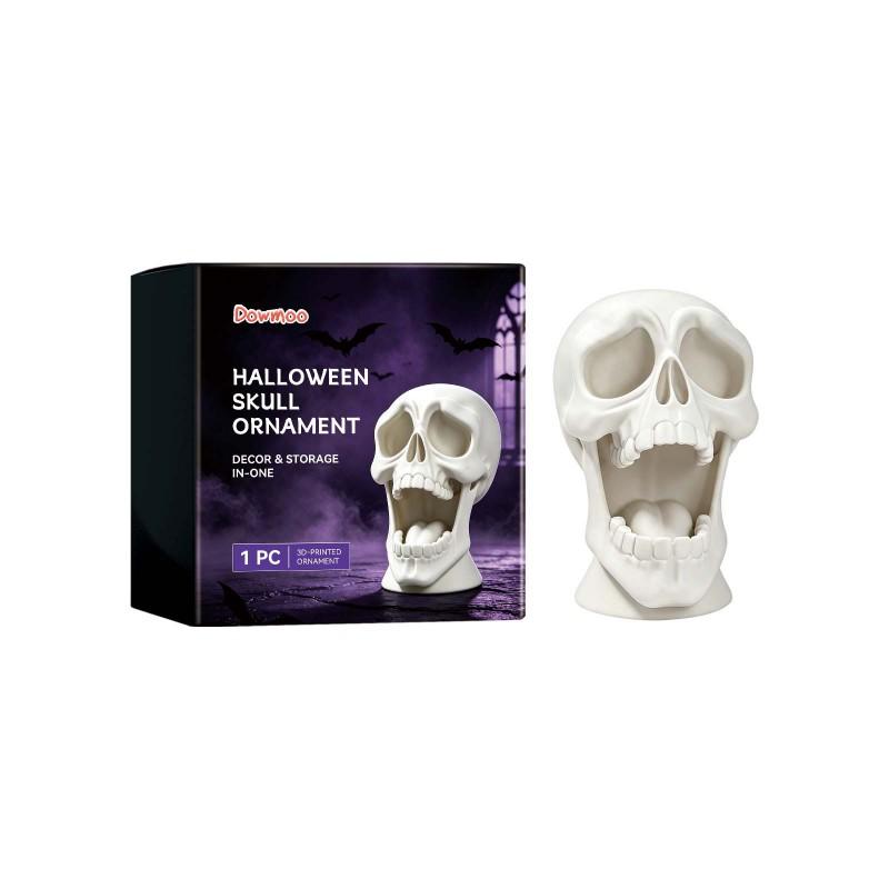 DOWMOO Halloween Skull Decor Creative Realistic Design Party Atmosphere Ornament