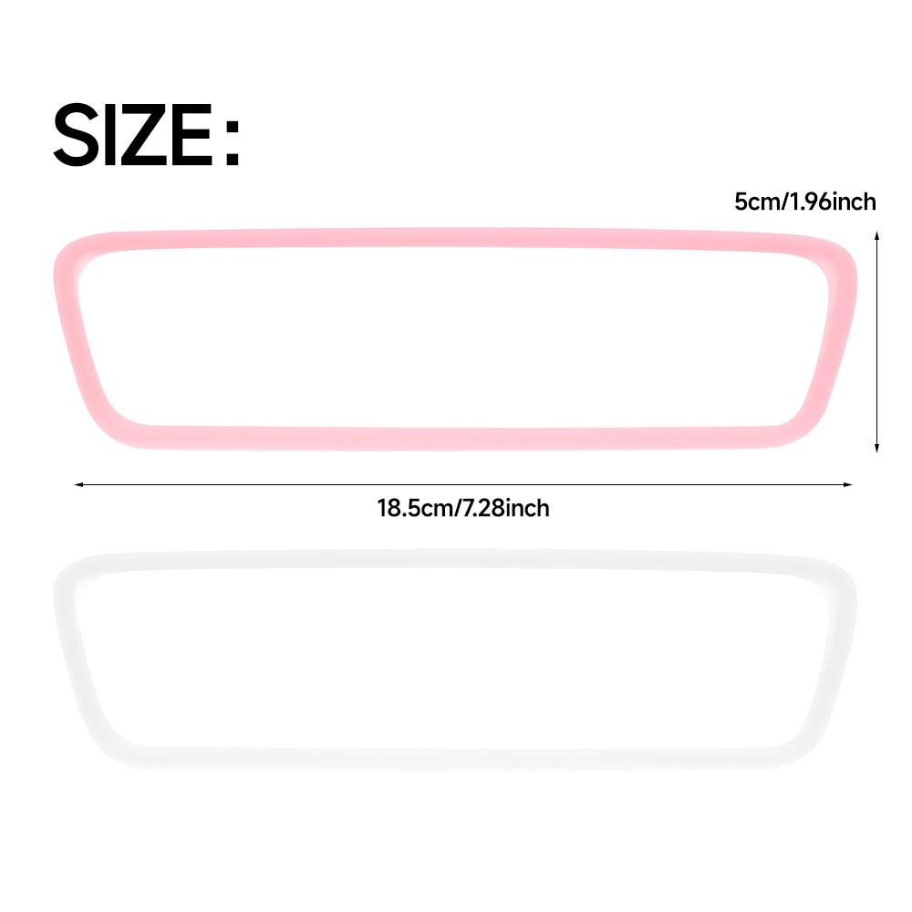 1 PC Car Rearview Mirror for Tesla model3/Y Silicone Inner Mirror Protective Cover Rearview Mirror Protective Cover