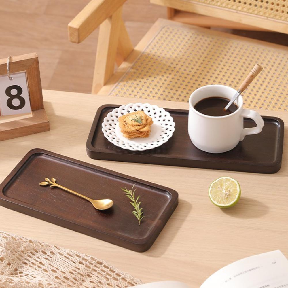 

Japanese-Style Tea Table Simple Dried Fruit Plate Creative Gifts Tea Tray Kitchen 5