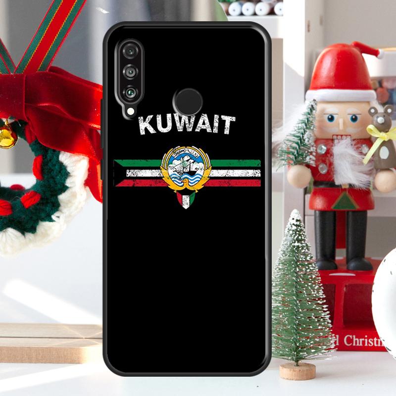Kuwait Flag For Huawei Nova Y73 Y60 Y70 Y90 Y72 Y61 Y91 7i 8i 11i 12i 12s 9 10 SE P20 P30 P40 Lite Case