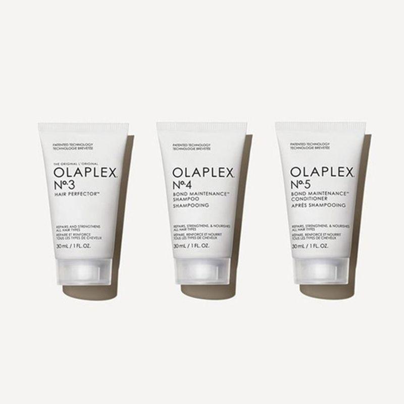 OLAPLEX Best-Seller 3-piece Kit (NO.3+NO.4+NO.5) Bestselling 3-piece kit (NO. 3 + NO. 4 + NO. 5)