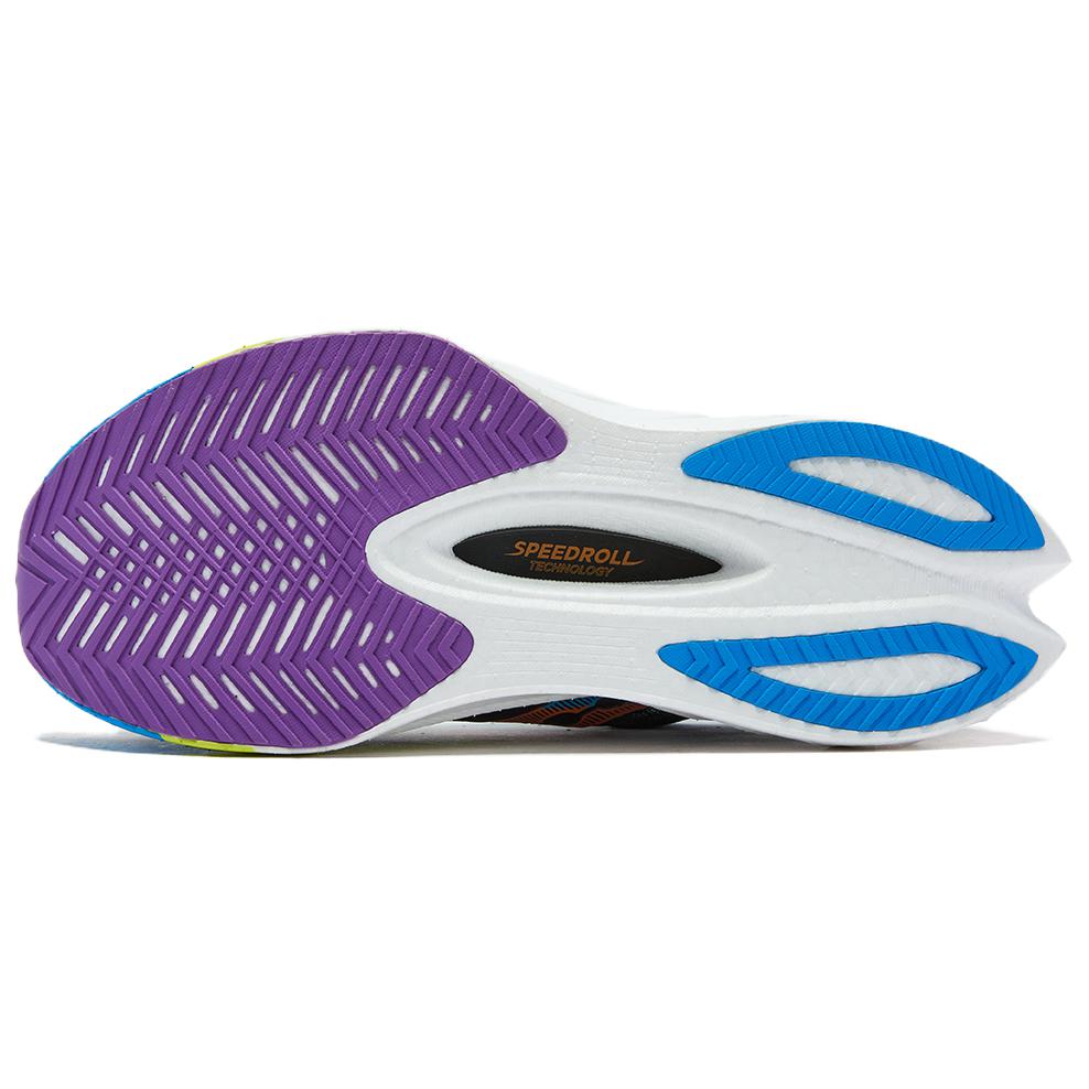 SAUCONY Endorphin Pro 4 Cushioning, Wear Resistant Low Top Running Shoes Unisex Black Blue FUTURE BLACK Saucony S30939-550