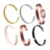 Bracelet Flexible Open Design Fits Any Finger Magnetic Loop with 6 Neodymium Magnets Hand Shape Adjustable Ring