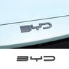 For BYD SEAl EV ATTO 4 2022 2023 2024 Accessories Car Front Bumper Emblem Badge Decal Black Carbon Logo Refit Sticker
