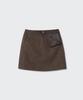 Musinsa Standard Woman Women'S Houndstooth Check Mini Skirt [Brown]