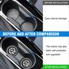 For VOLKSWAGEN VW 1/2Pcs Car Anti-Slip Silicone Coaster Auto Interior Water Cup Pads For Volkswagen Vw Tiguan Jetta Mk6 Scirocco
