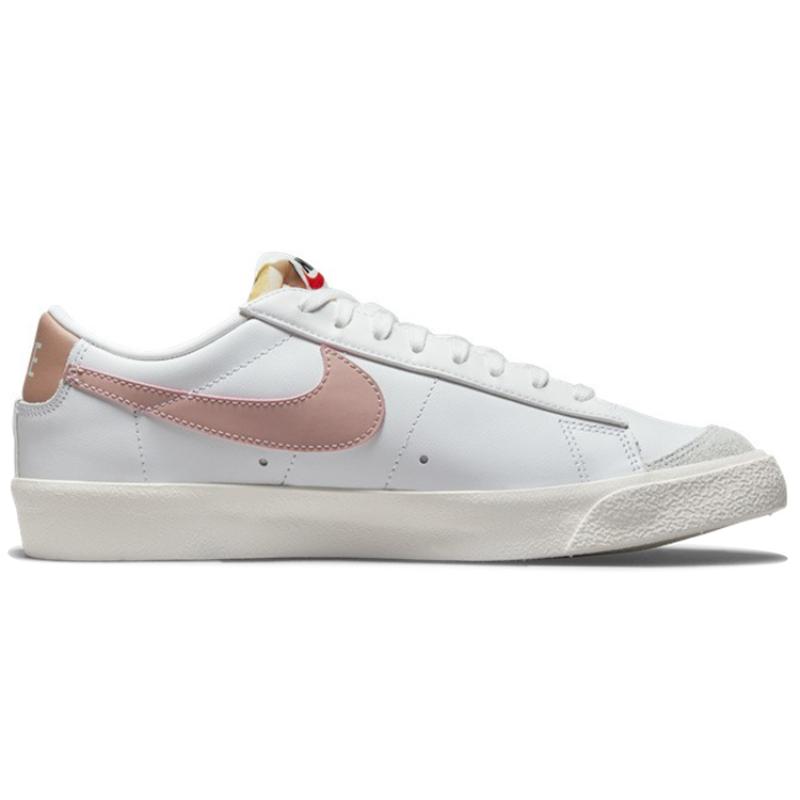 Nike Blazer Low 77 White Rose Women's Sneakers Skateboard Shoes DC4769-109