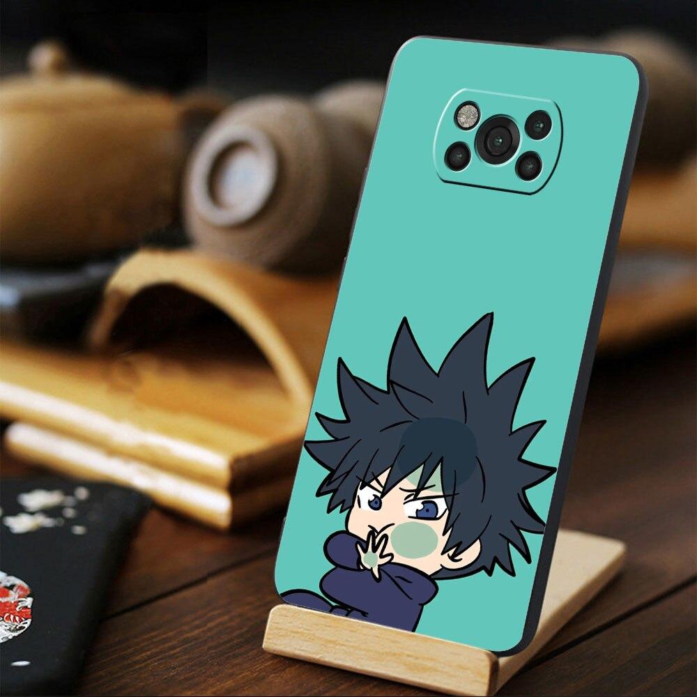 Phone Coque For Xiaomi POCO M4 Pro 5G M3 F3 10T X3 NFC 11T F4 GT MI 11 Lite X4 9T Anime Jujutsu Kaisen Fashion Full