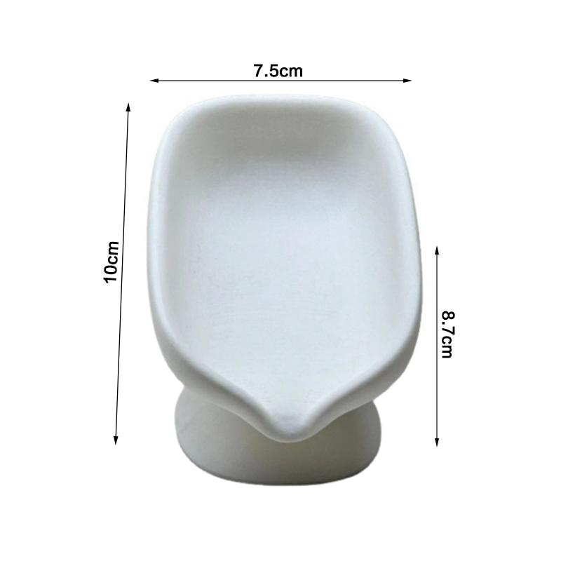 1Pcs Home Rack Bathroom Supplies Shower Soap Holder Soap Box Bathroom And Kitchen Supplies Shape Box Drainage Hole Tray