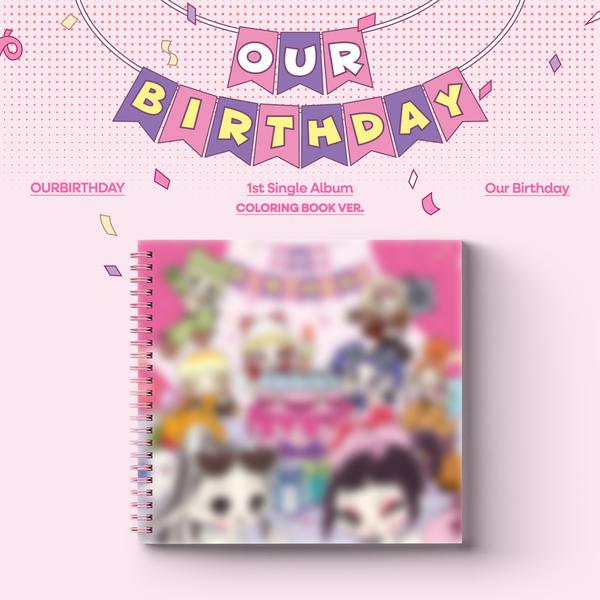 [Pre-ordine] OURBIRTHDAY - Il Nostro Compleanno LIBRO DA COLORARE VER. Album + Omaggio
