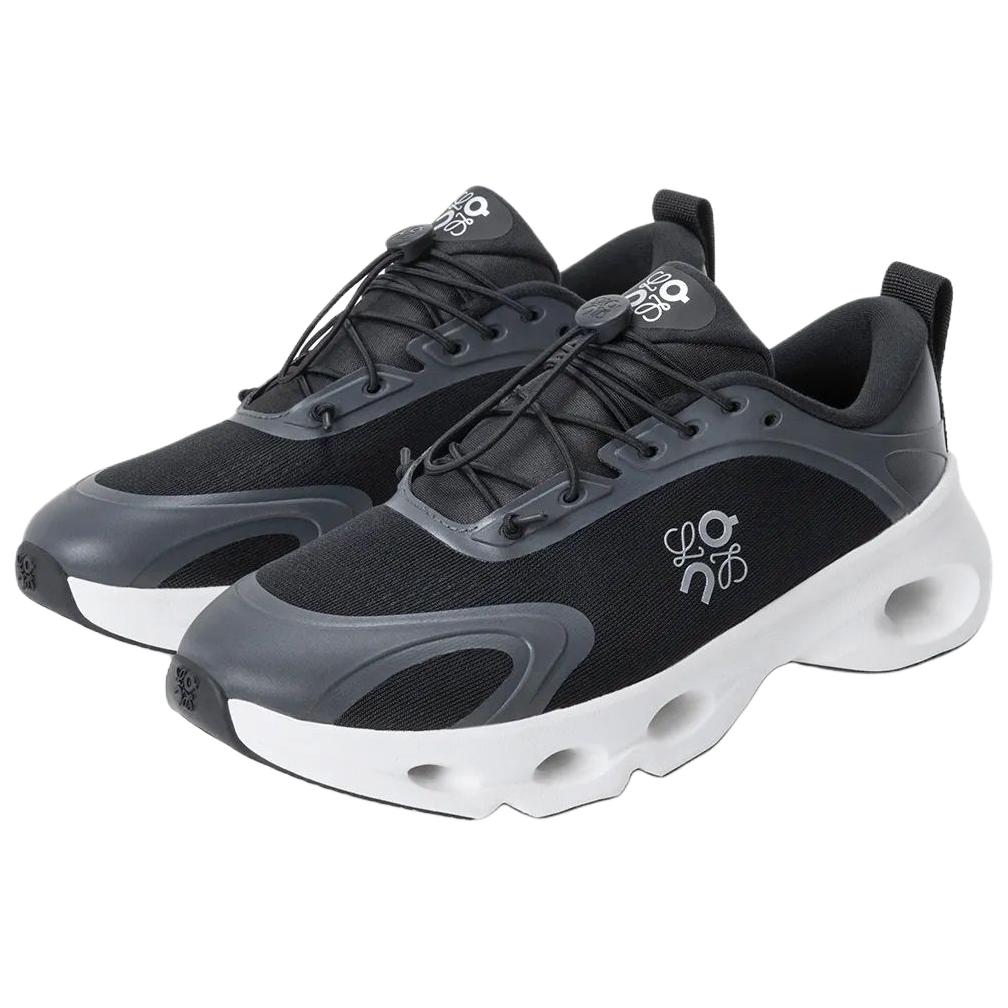 LOEWE x On Cloudsolo Laufschuhe Damen Schwarz Weiß 3WF30600299