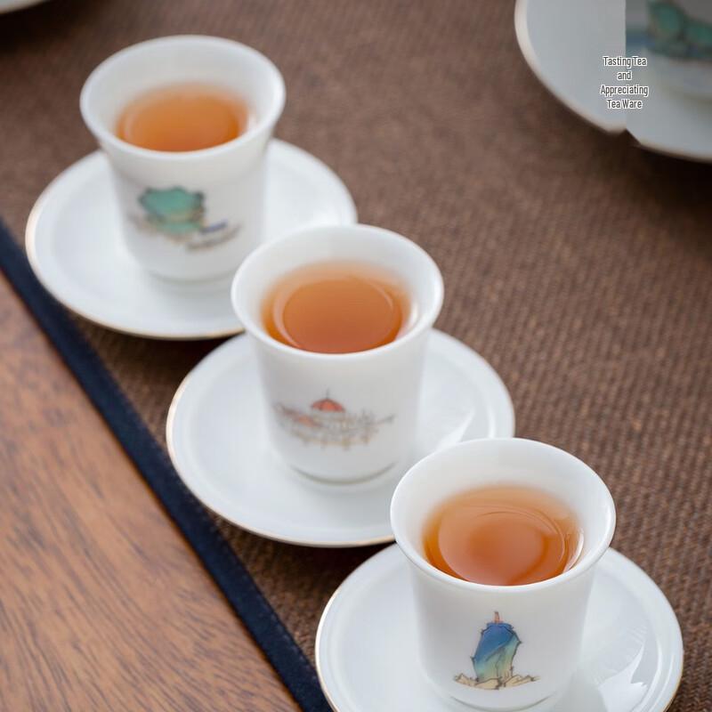Xiamen Garden on the Sea Ceramic Six-Cup Tea Set