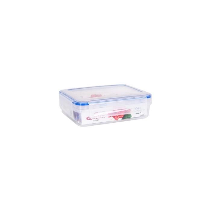 Boîte À Lunch Hermétique Quttin L&F Plastique 500 Ml - 15 X 10 X 6 Cm