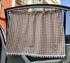1PC Universal Car Sun Shade Curtains Cute Cartoon Bear Car Styling Rear Side Window Windshield Sunshade Protect Window Curtains