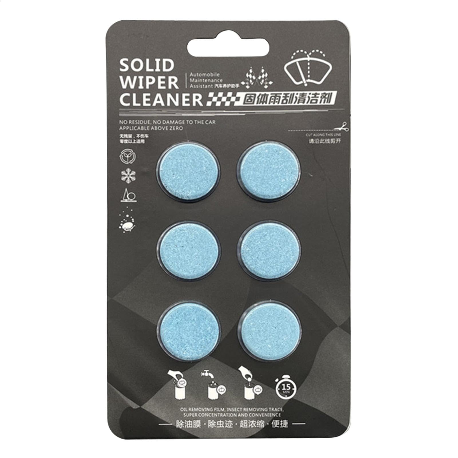 

Концентрированная чистящая таблетка Концентрированная чистящая жидкость Жидкость для омывателя стекол Жидкость для омывателя стекол автомобиля 6 6 pieces