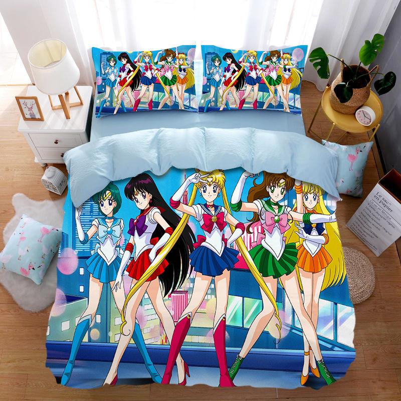 Game Mini World Duvet Cover Pillowcase Bedding Set Adult Boy Girl Bedroom Decoration Children Single Double Large Size