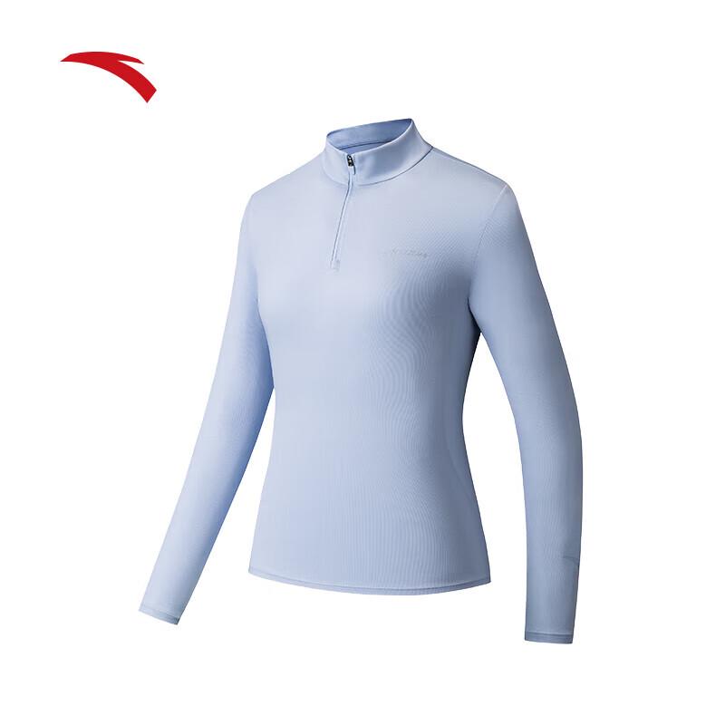 ANTA Women s Half-Zip Quick-Dry Long Sleeve Training T-Shirt XL