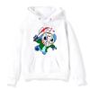 Halloween Stitch Pattern Hoodies Cute Cartoon Disney Sweatshirts Pocket Clothing Daily Men Hoodies Autumn Winter Pullover Tops