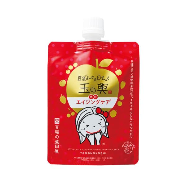 Soy Milk Yogurt Pack Tama No Koshi Care Floral (1 Pack, Anti-Aging (Fruity Scent))