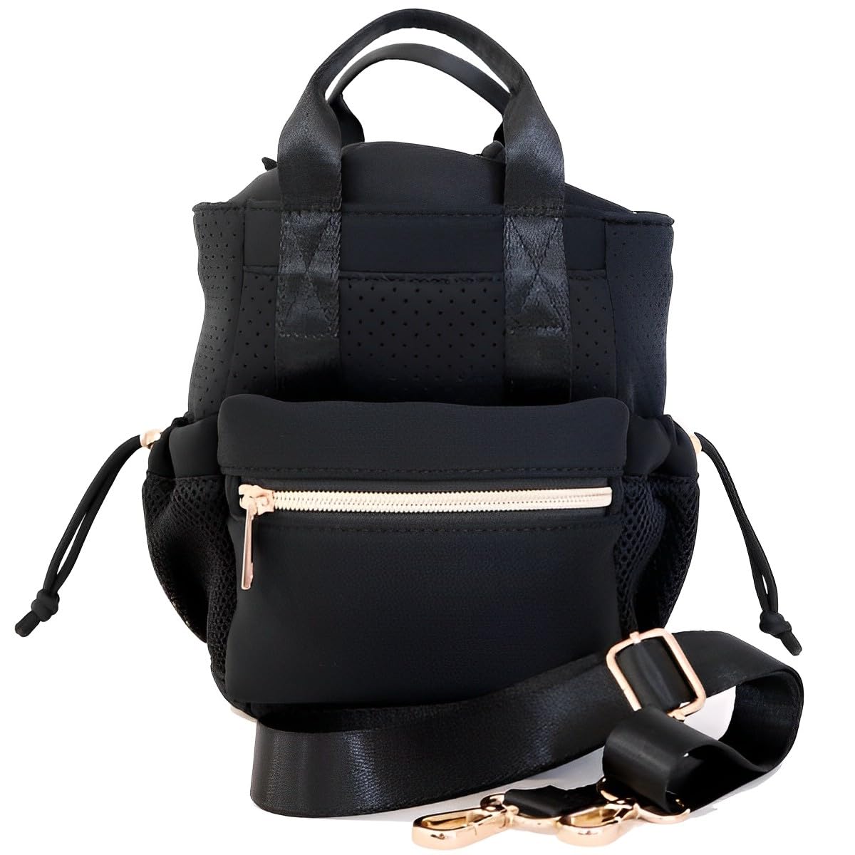 

Grande Grace Shoulder Bag for [Grande Grace] Women, Neoprene, Crossbody, Gold/Black