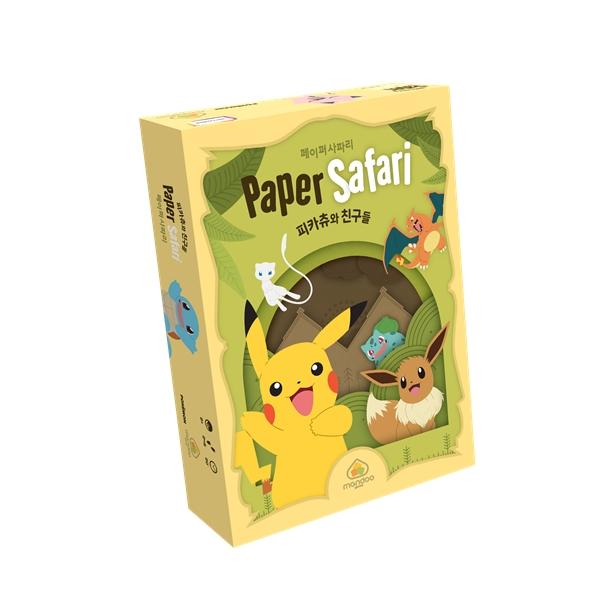 

Бумажное сафари, корейская настольная игра «Пикачу и друзья»