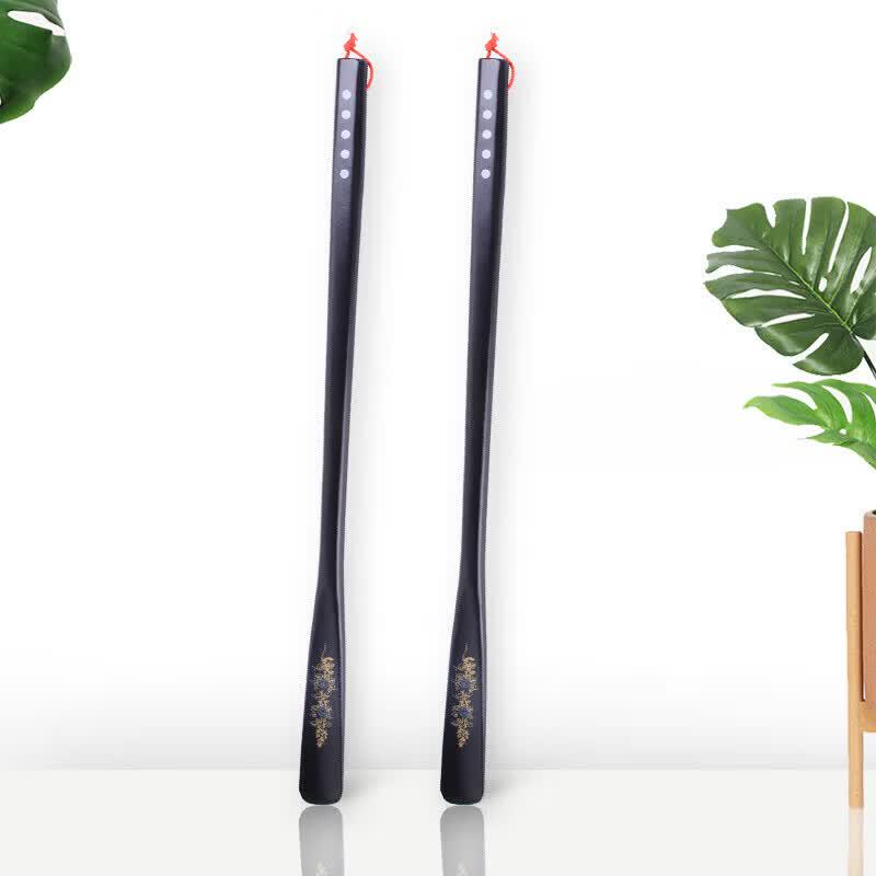 TaTanice Long-Handled Nanmu Wood Shoehorn
