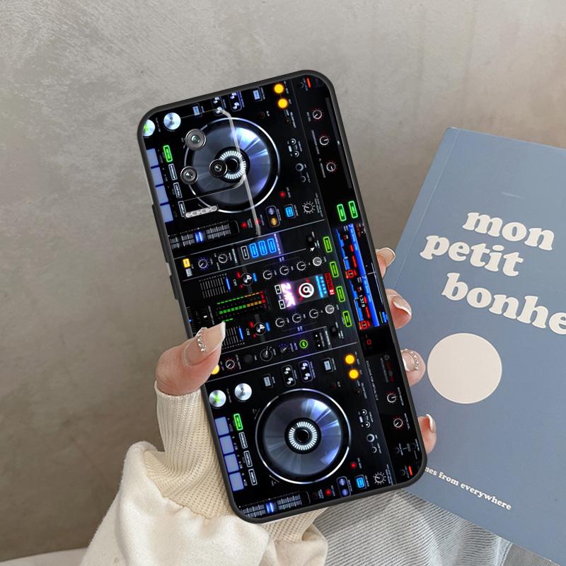 DJ Mixer Deck Controller Case For Xiaomi 15 14 Ultra 13T 14T 15T Pro 17 Pro Max POCO X7 Pro X5 X6 F5 F6 F7 F8 Cover