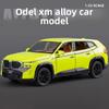 Nové 1:32 BMW XM SUV Šestidveřový Simulační Slitinový Odlévaný Model Auta Zvuk a Světlo Natahovací Dětská Hračka Kolekce Ozdoby Dárek k Narozeninám pro Chlapce