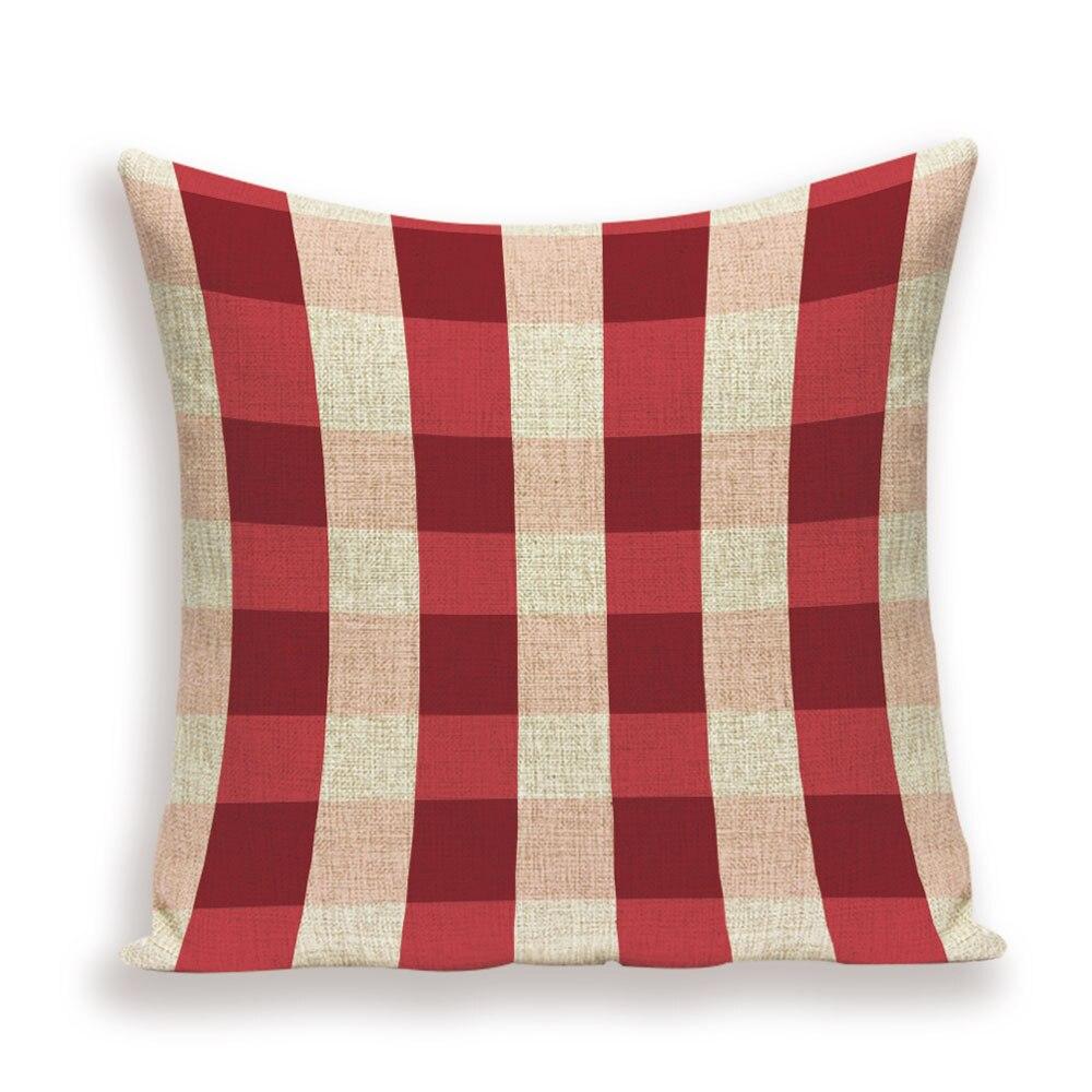Classic stripes square throw pillowcase nordic simple trend cushion cover home decore