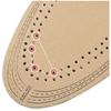 Healifty Ultra Thin Pigskin Leather Insoles Instantly Absorb Sweat Replacement Inner Soles Shoes Insole Pads for Women and Men's Shoes Size S